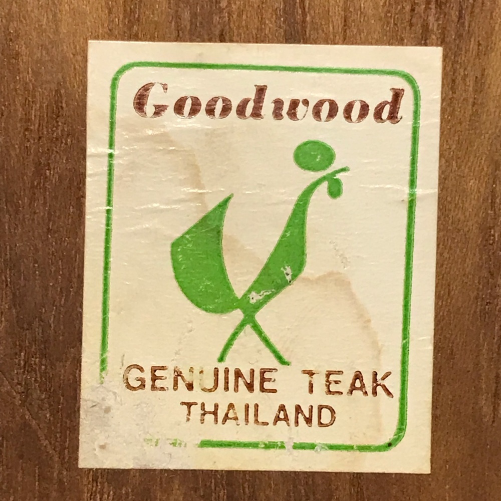Vintage Goodwood Genuine Teak Bowl - Picture 4 of 9